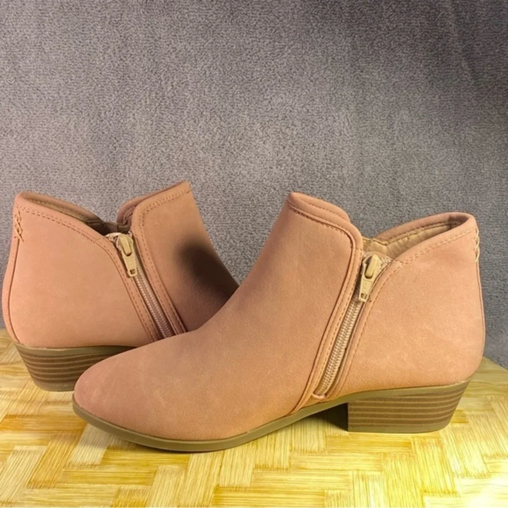Wonder‎ Nation Girls Pink Size 5 Boot-Booties Side Zip